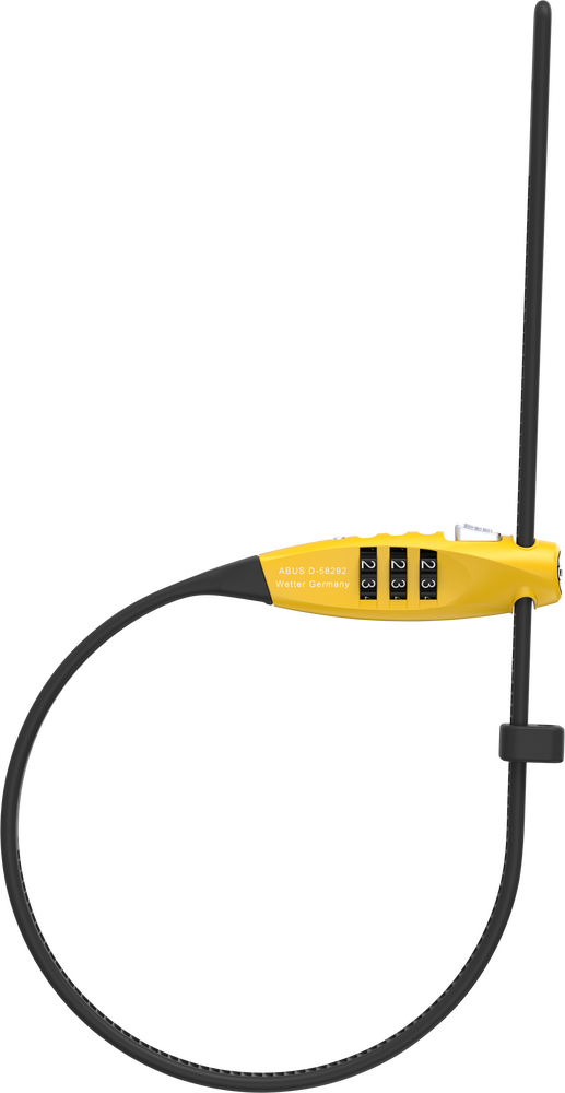 Abus 57-095601 95601 TRAVELGUARD STRAPLOCK YELLOW