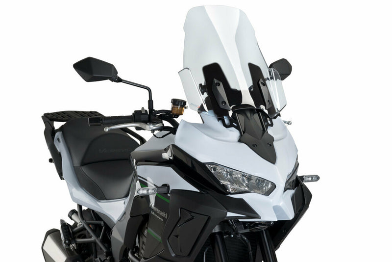 Puig Hi-Tech Parts Windscreen Touring Clear - 9421W Kawasaki 650 Versys 2017-2021