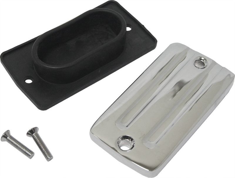 Harddrive Master Cylinder Cover - 21-044C For Harley Motorcycles 1982-1995
