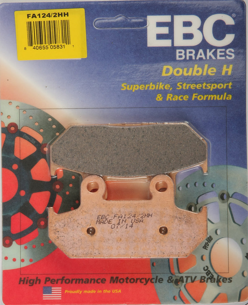 EBC Brake Pads - FA124/2HH Honda Motorcycles 1988-2000