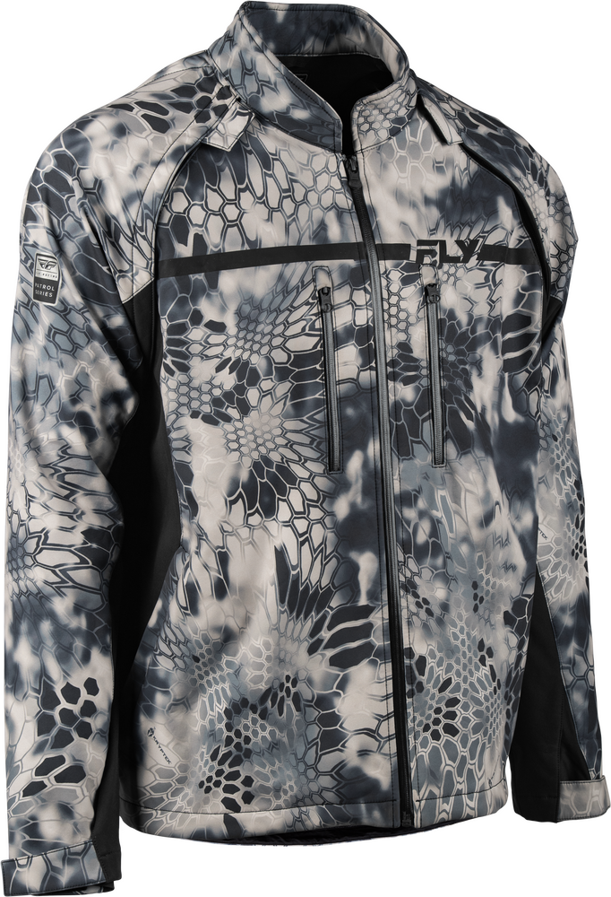 Fly Racing 378-688M 378-688M PATROL KRYPTEK JACKET GREY/BLACK MD