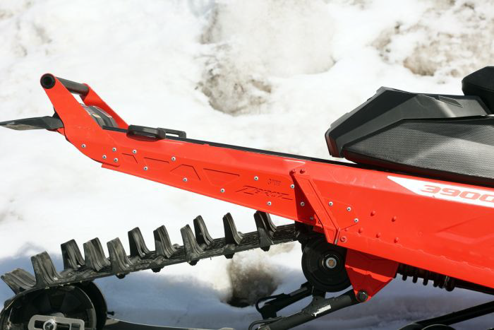 Zbroz Rear Bumper RED Lynx Shredder 3900 Series - K40-0823554-02 Lynx Shredder 2023-2025