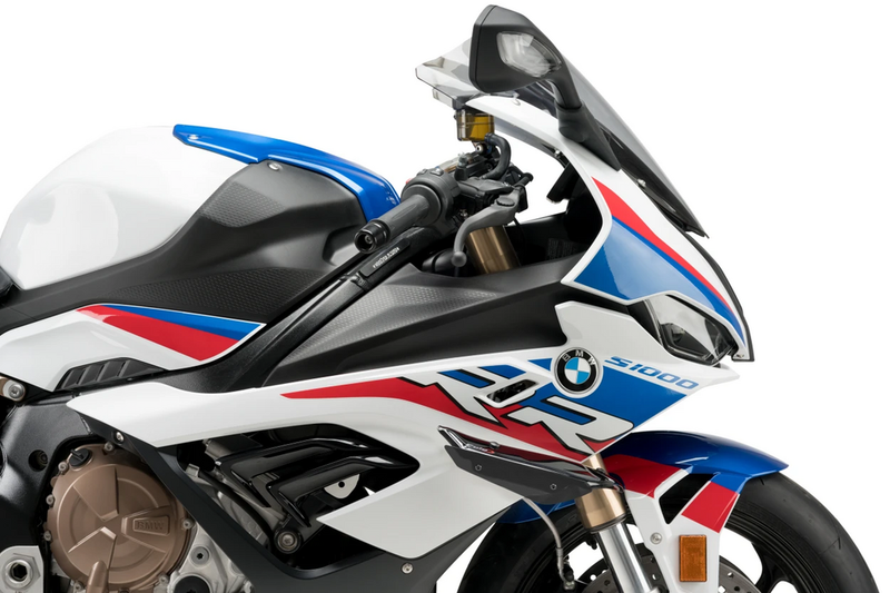 Puig Hi-Tech Parts Sport Side Spoilers Black - 3636N BMW S1000RR 2019-2022