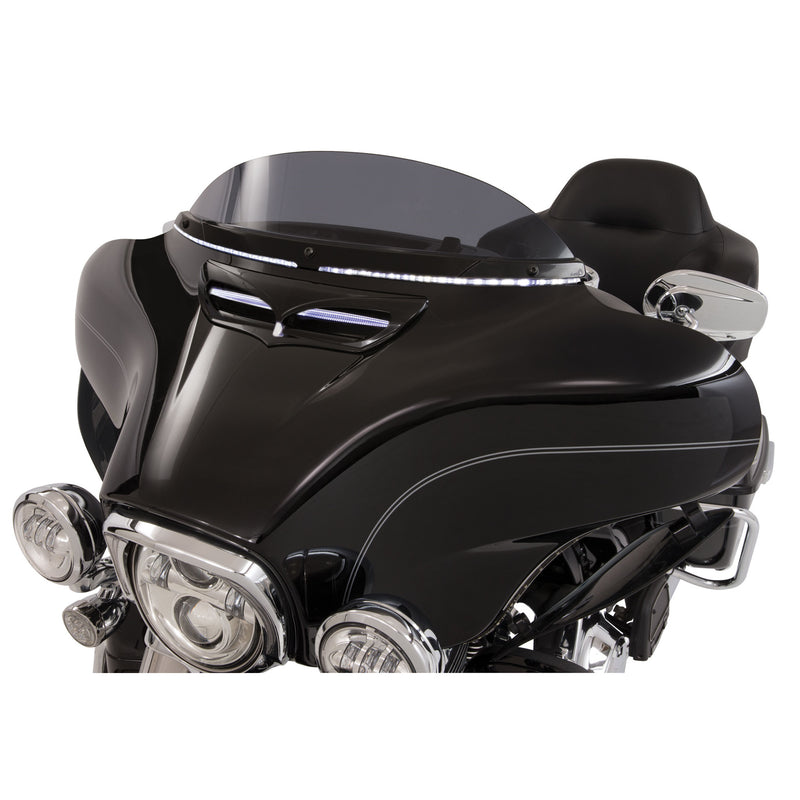 Ciro Horizon Windshield Trim - 11001 For Harley Touring 2014-2025