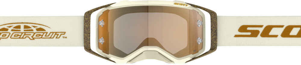 Scott 51-5663 423514-1074324 PROSPECT PRO CIRCUIT GOGGLE BEIGE/WHT/BR AMP GLD CR WRKS