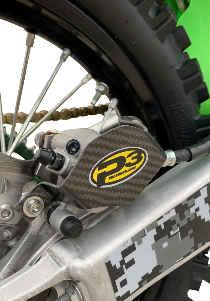 P3 Rear Caliper Guard - 706001 Kawasaki KX 250 / KX 450 2009-2021