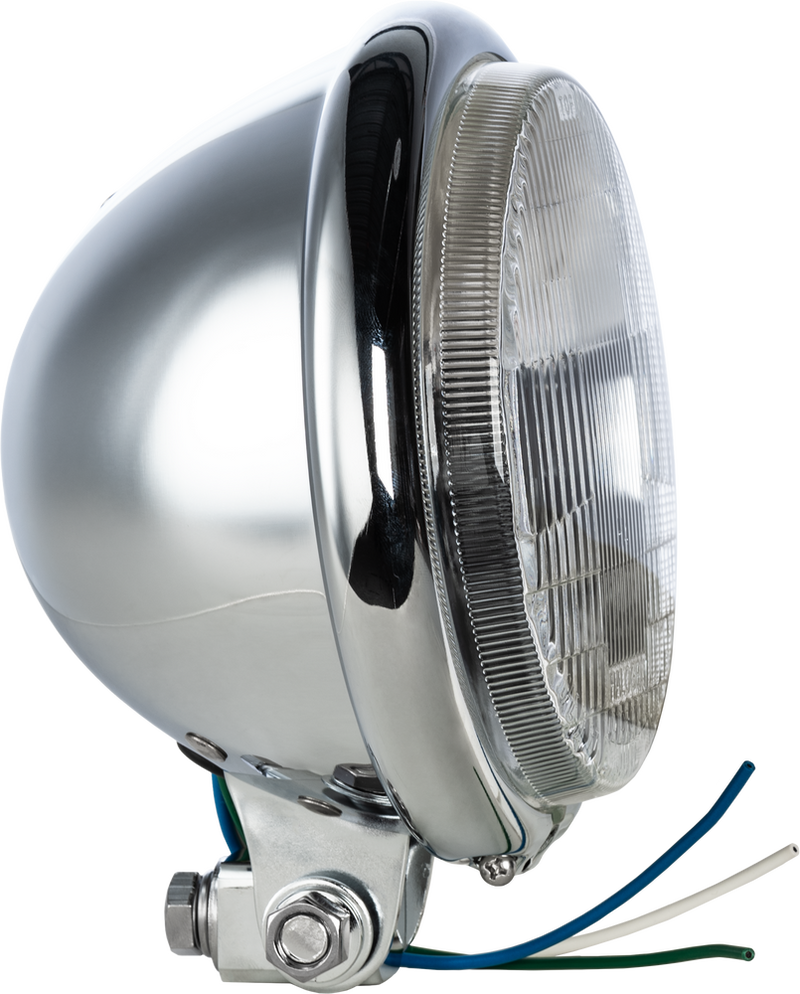 Harddrive 820-0304B 160324 5.75" HEADLIGHT BOTTOM MOUNT SATIN BLACK