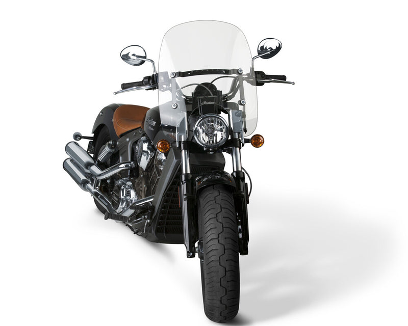 National Cycle Spartan Windshield Clear Quick Release 16.25" - N21303 For Indian Scout 2015-2024