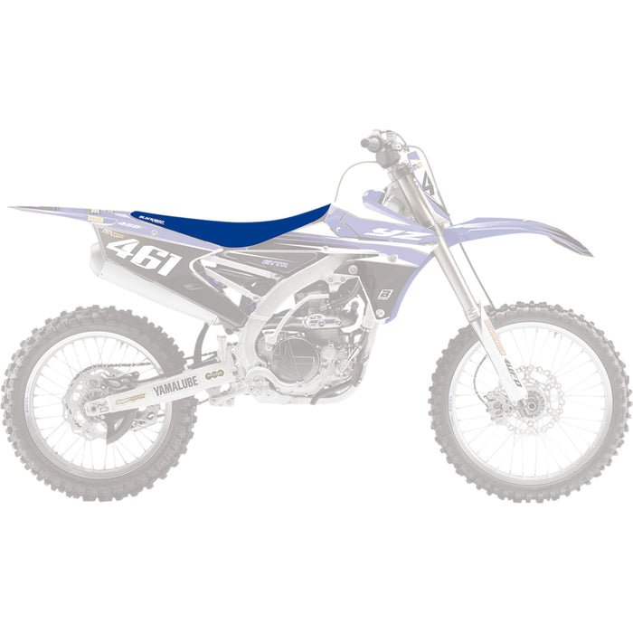 BLACKBIRD RACING 0821-2880 1249H Double Grip 3 Seat Cover blue/black - yamaha
