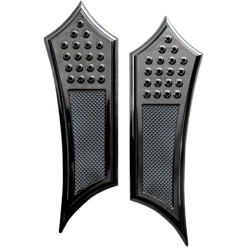 Accutronix Instigator Floorboard - FBF01-DIB For Harley Motorcycles 1983-2026