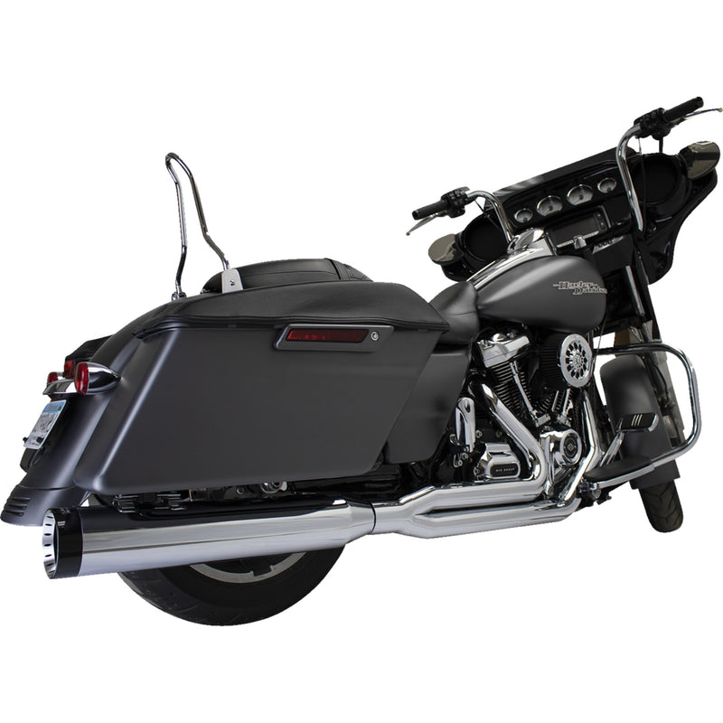 Khrome Werks Outlaw-SR 2-Into-1 Exhaust System - 200770-SR For Harley Touring 2017-2026