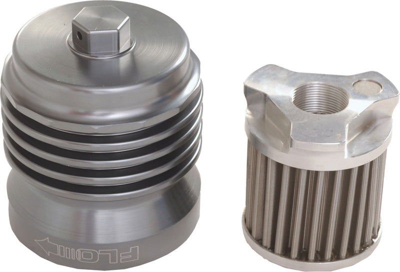 PC Racing FLO Reusable Steel OIL Filter - PCS5 Ducati Motorcycles 1990-2019
