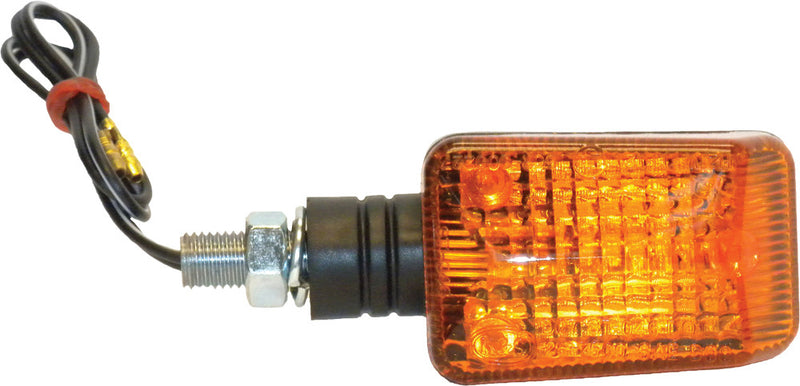K&s Technologies 225-7500 25-7500 UNIVERSAL SIGNAL LIGHTS BLACK W/AMBER LENS