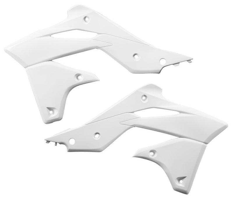 Acerbis Radiator Shrouds White - 2314160002 Kawasaki KX 250 2013-2016