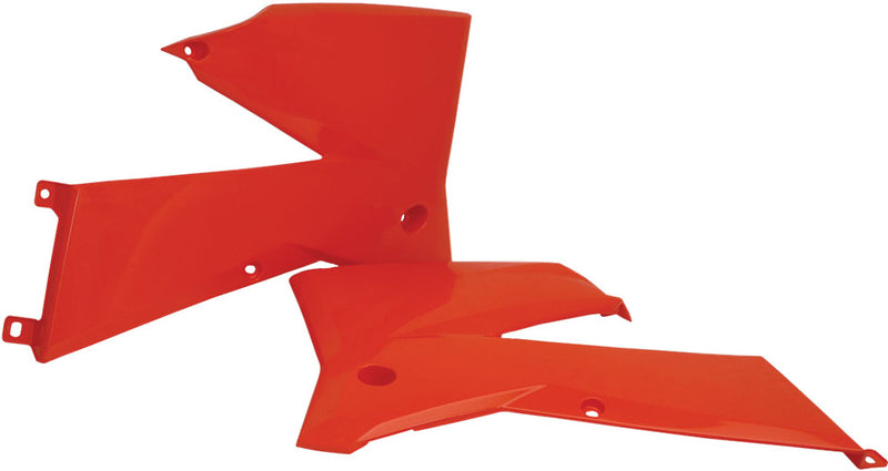 Acerbis Radiator Shrouds Orange - 2043670237 KTM Dirt Bikes 2005-2007
