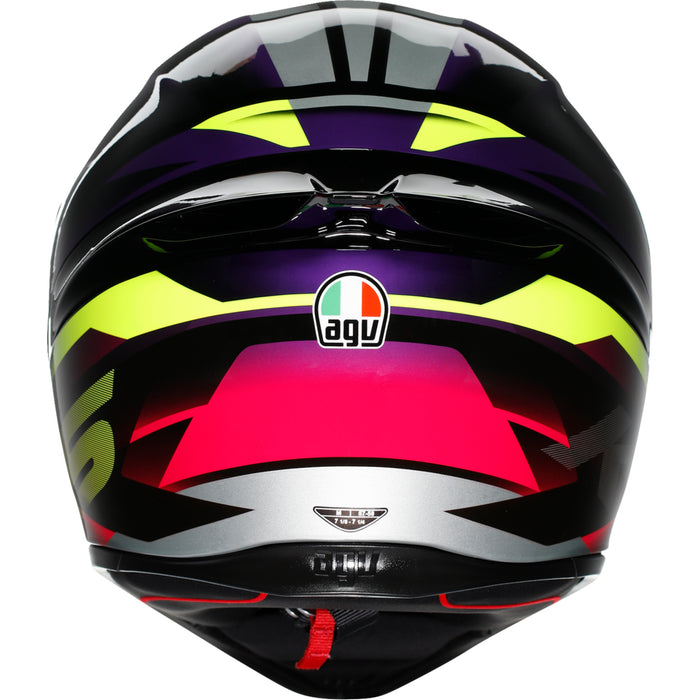 AGV K1 S Fastlap Helmet - Black/Purple/Pink