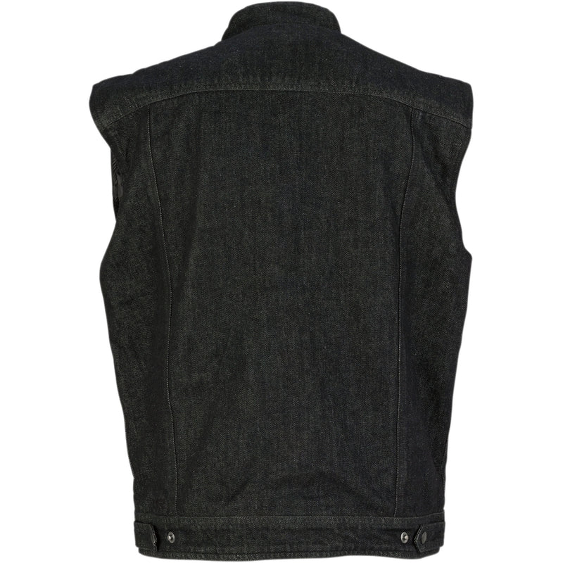 Z1R Denim Vest Black