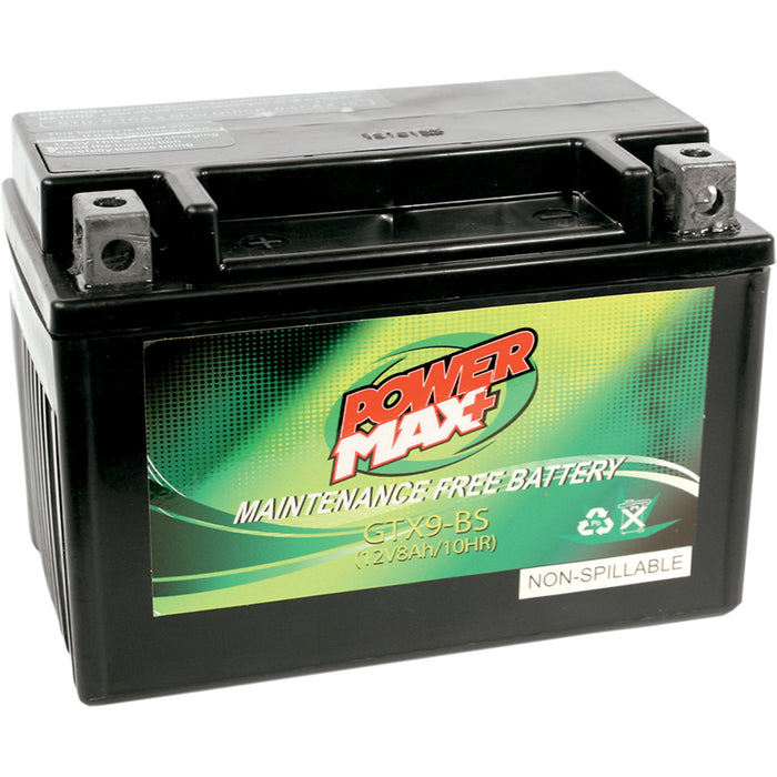 POWER MAX DS-325750 GTX9-BS Maintenance-Free Battery Battery - YTX9-BS
