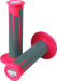 ProTaper 021687 Full Diamond Clamp-on Grips - Red/dark Gray - Photo - Primary