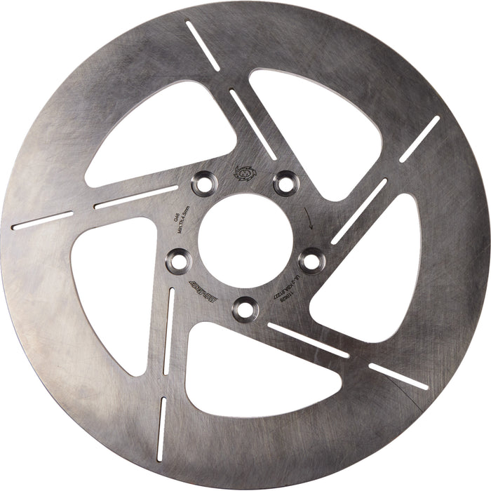 MOTO-MASTER 1711-2164 110626-PU Tulsa Fixed Brake Rotor Brake Rotor - Front Right - Tulsa