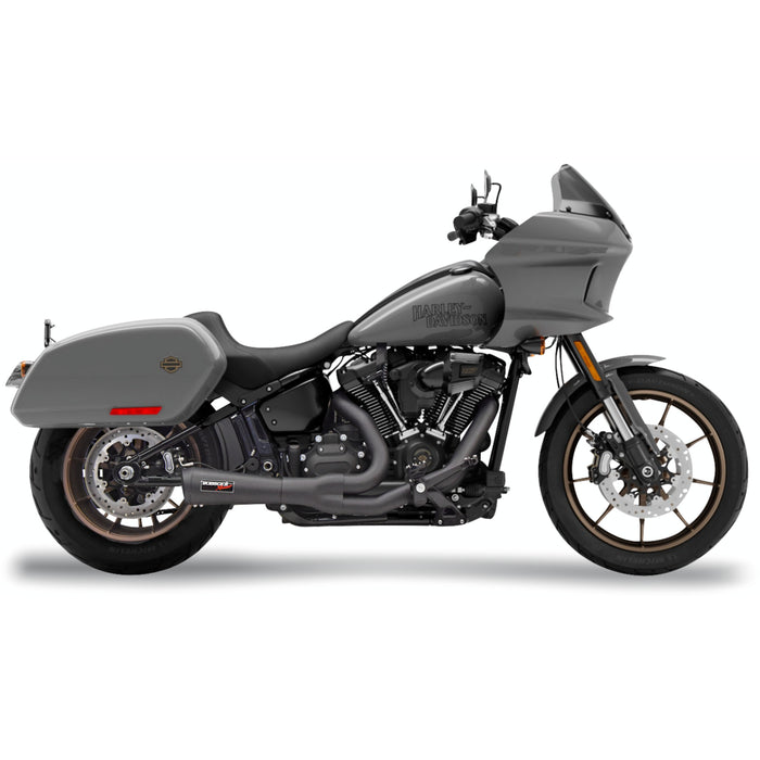 BASSANI XHAUST 1800-2671 1S73RBE 2-into-1 Ripper Short Exhaust System - Black - 49-State