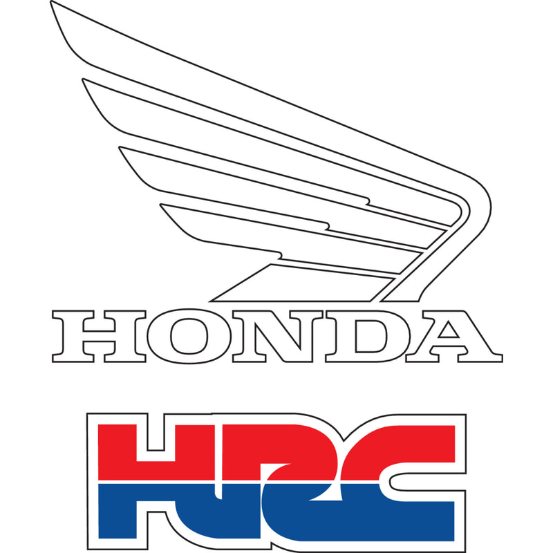 FACTORY EFFEX FX02-6906 02-6906 Replacement OEM Tank/Shroud Graphics OEM Tank Graphic - HRC Universal Wing
