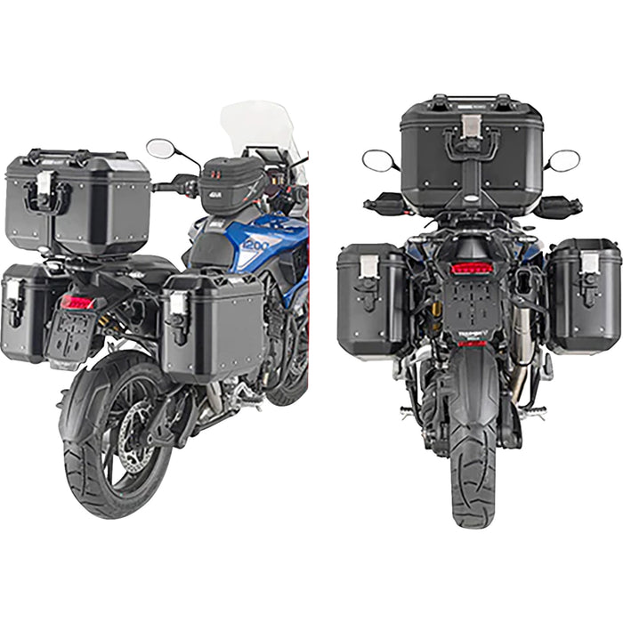 GIVI 3521-0230 PLO6422MK Pannier Holder side case hardware - black