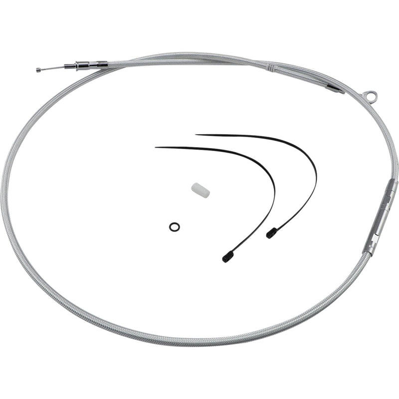 Magnum Shielding High-Efficiency Braided Sterling Chromite II® Clutch Cable /16" - 32136HE For Harley Motorcycles 1987-2006