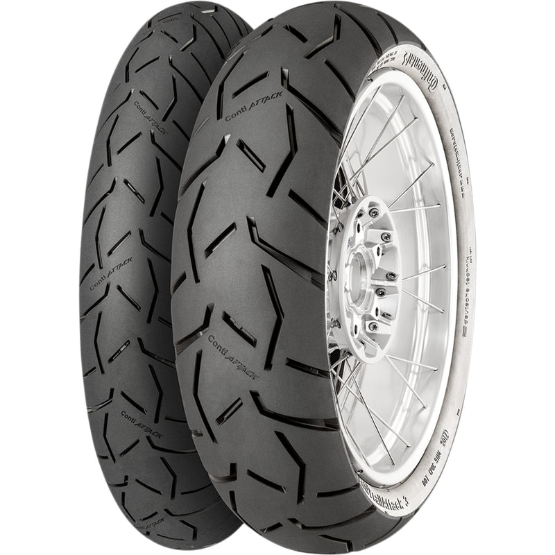 CONTINENTAL 0316-0357 02445420000 ContiTrailAttack 3 Tire Tire - ContiTrailAttack 3 - Rear - 190/55ZR17 - (75W)