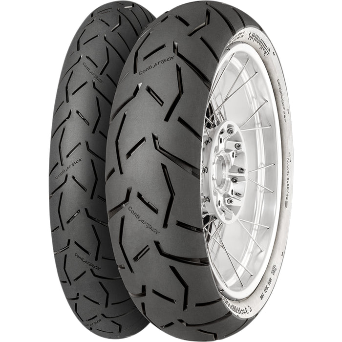 CONTINENTAL 0316-0353 02445310000 ContiTrailAttack 3 Tire Tire - ContiTrailAttack 3 - Front - 110/80R19 - 59V