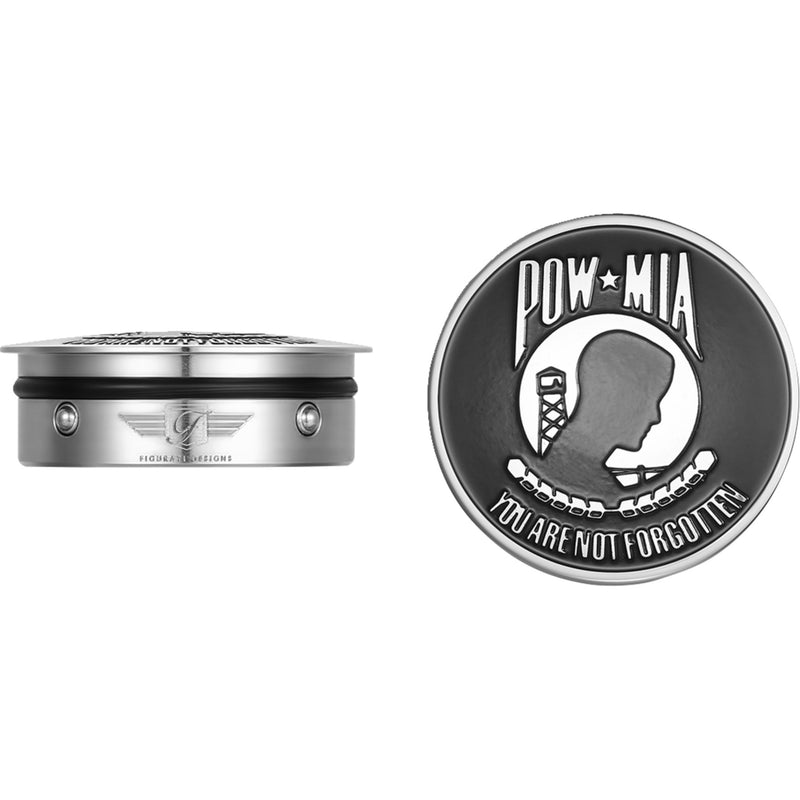 Figurati Designs Cover - FD50-POW-SS For Harley Motorcycles 1980-2026