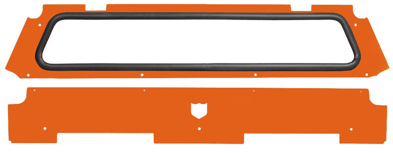 Pro Armor Rear Windshield Orange Madness - P141W461OM Polaris RZR 2014-2022