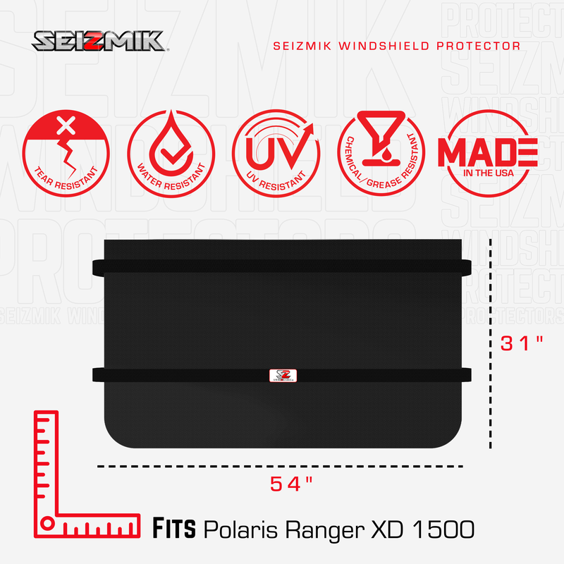 Seizmik Windshield Protector POL - 66-10125 Polaris Ranger 2024-2026