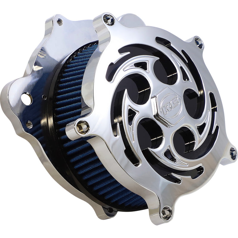 Rc Components Airstrike Savage Eclipse Air Cleaner Kit - AC-02C-85C For Harley Motorcycles 1993-2017