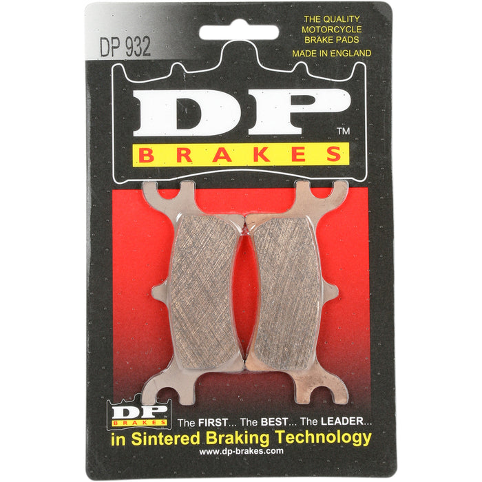 DP BRAKES DP-932 DP932 ATV/UTV Sintered Metal Brake Pads Sintered Brake Pads - Polaris