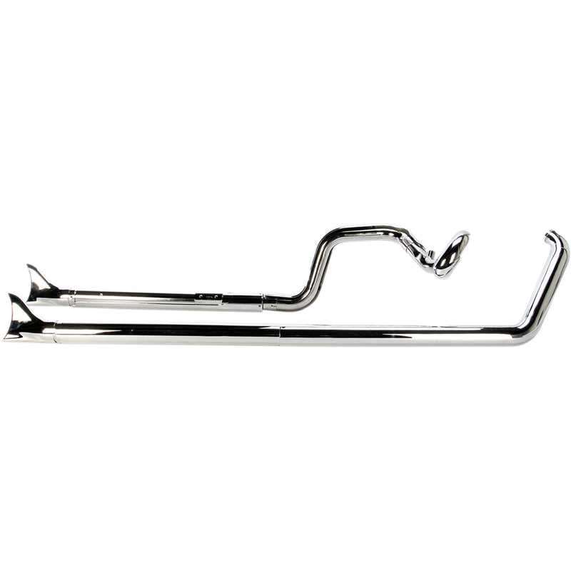 Cobra Bad Hombre Duals 2-Into-2 Exhaust System - 6988 For Harley Softail 2007-2011