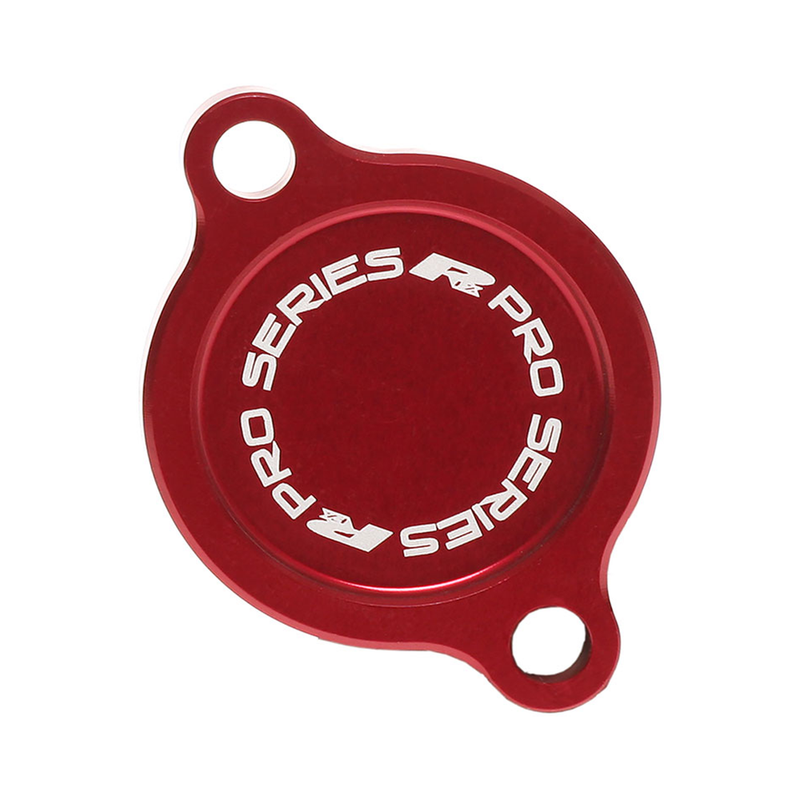 RFX OIL Filter Cover RED - FXFC 20100 99RD Kawasaki KX 250 2005-2025