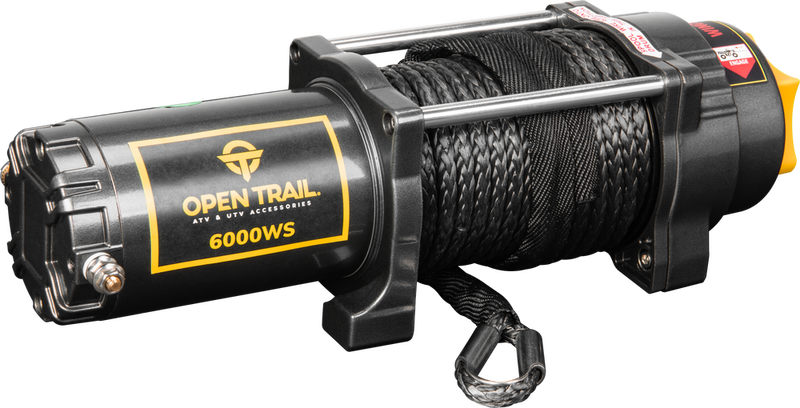 Open Trail 459-0133W 460-0134 6000LB WIDE WINCH SYNTHETIC ROPE