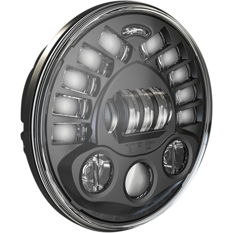 J.W. SPEAKER 2001-1777 0555071 Pedestal Mount LED Adaptive 2 Headlight Adaptive 2 LED Headlight - 7" Pedestal Mount - Black