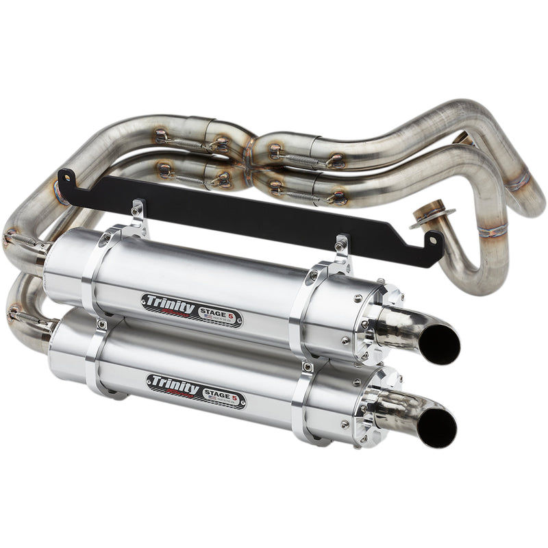 Trinity Racing Stage 5 Dual Canister Exhaust System - TR-4170D Honda Talon 2019-2022