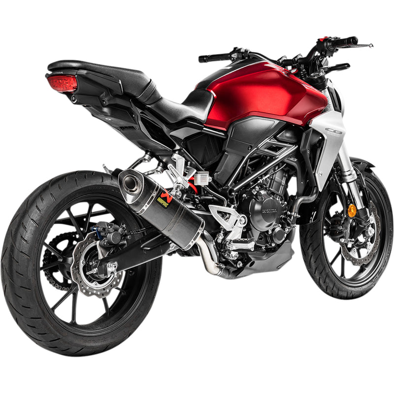Akrapovic Slip-On Line Muffler - S-H3SO7-APC Honda CB300R 2018-2020