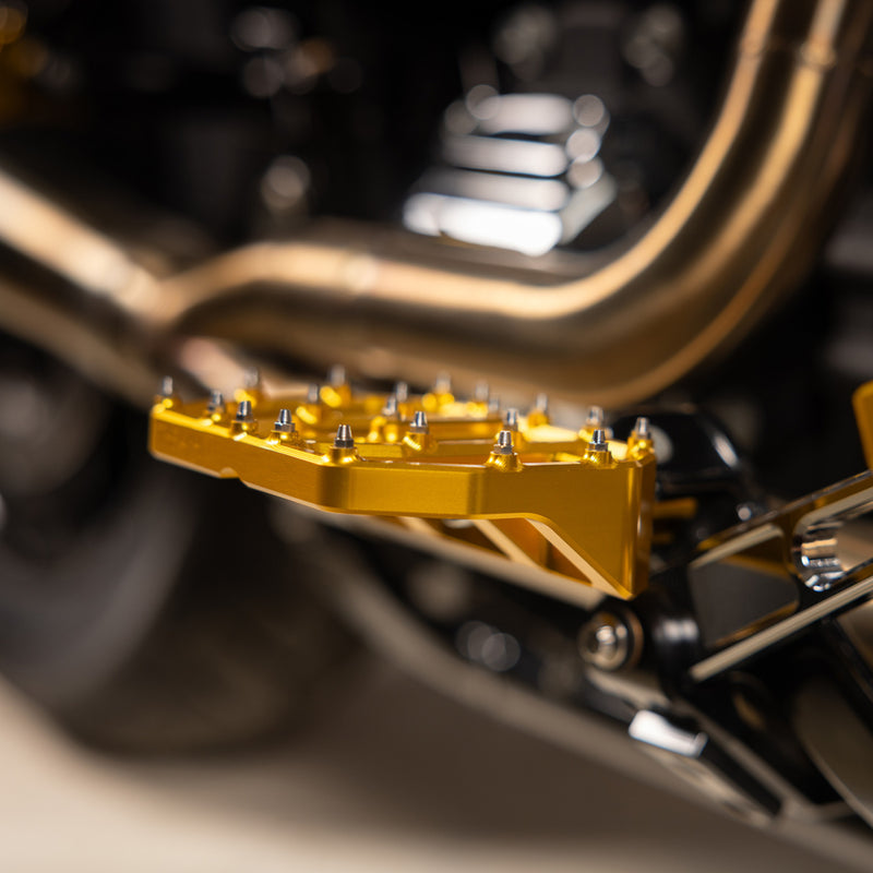 Thrashin Supply Co. Aggressor Floorboards - TSC-2031-5-D For Harley Motorcycles 1972-2025
