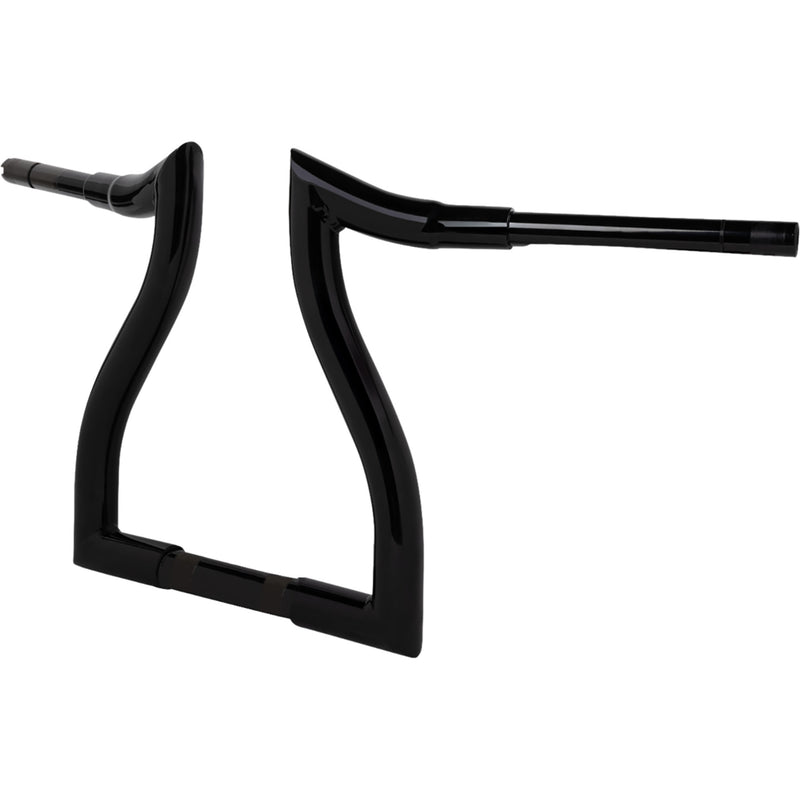 LA Choppers Pre-Wired Hammerhead Handlebar 12" Black - LA-7316-12BW For Harley Road Glide 2015-2022