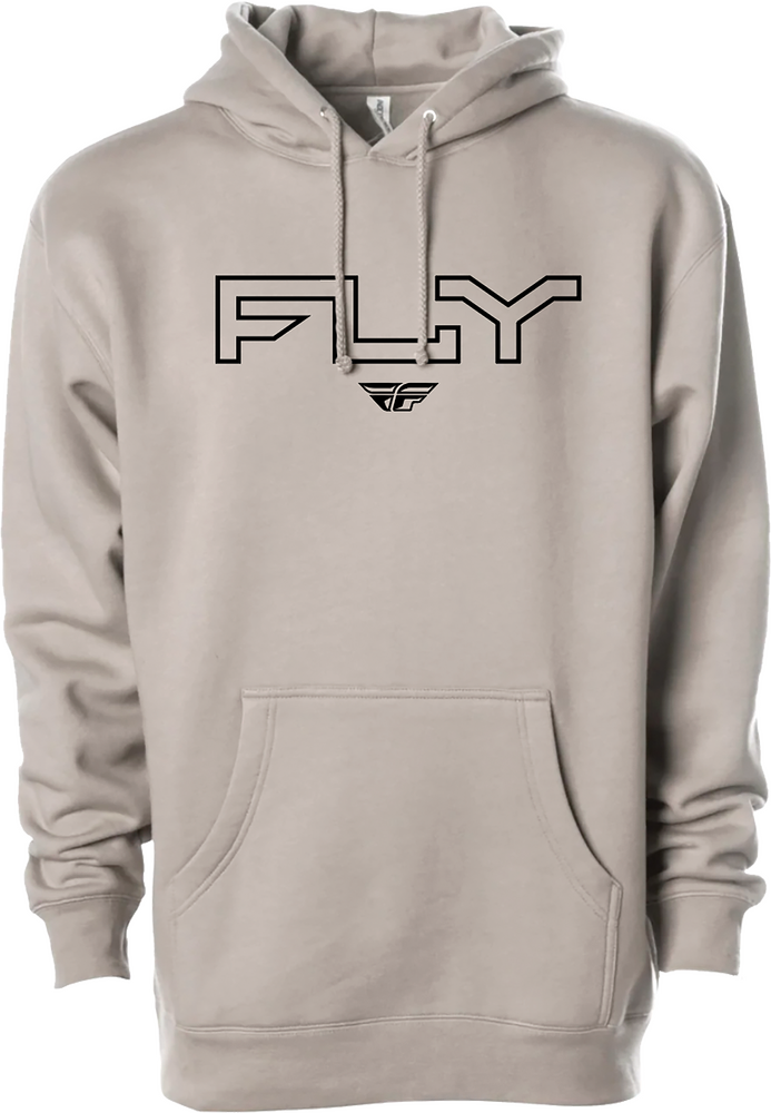 Fly Racing 354-03051 354-03051 YOUTH FLY EDGE HOODIE CEMENT YS/YM