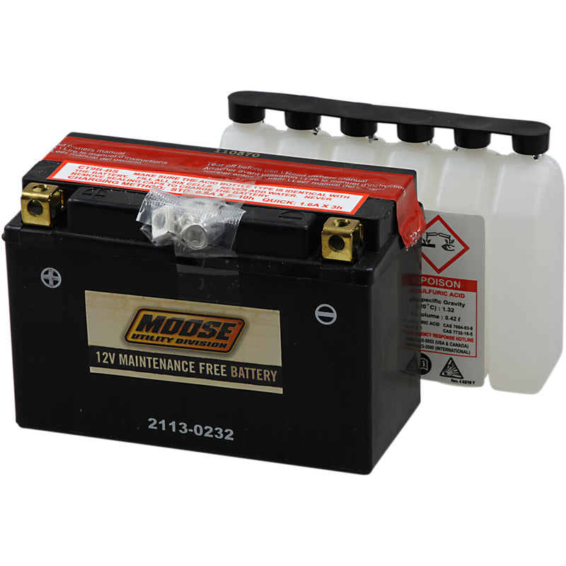 Moose Offroad YT Battery - MT9B-BS Yamaha Raptor 700 2015