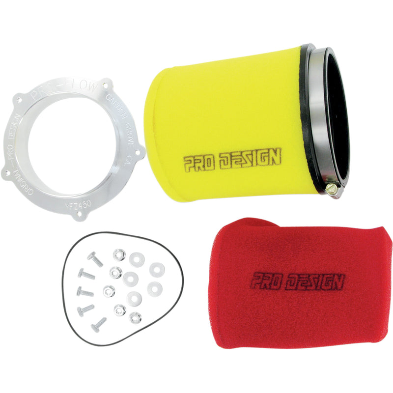 Pro Design Pro-Flow Airbox Filter Kit - PD216 Yamaha ATVs 2004-2009