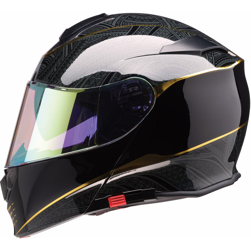 full face modular motorcycle helmet Daytona Glide - DOT Approved, Bluetooth Ready, Dual Visor, Men/Women/Youth - W/ Liberty replaceable liners Z1R Solaris 2.0 Modular Helmet