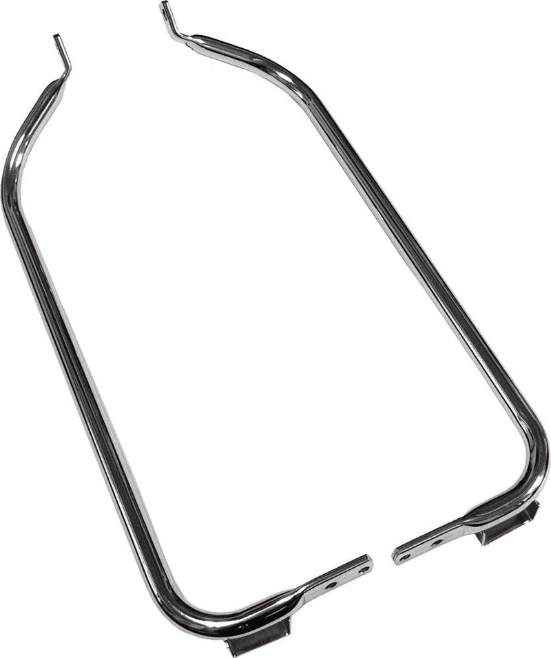 Harddrive 302264 Saddlebag Support Kit Chrome FLT For Harley Touring 1997-2008