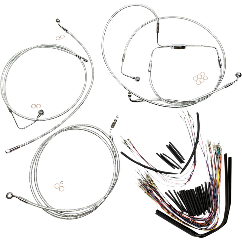 Magnum Shielding Cable Kit - 387002 For Harley Touring 2008-2012