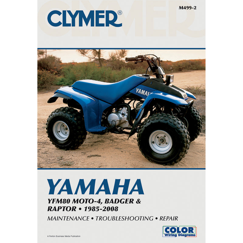Clymer Service Manual - CM4992 Yamaha 80 Moto 4 / 80 Badger / YFM80W Raptor 1992-2008